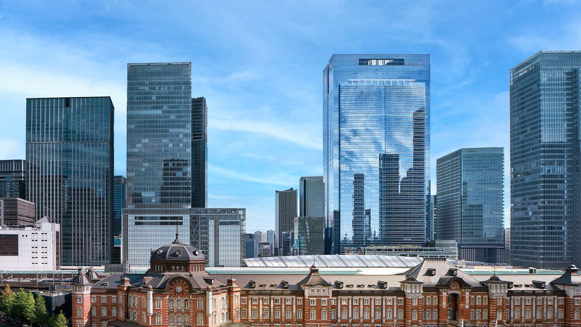 Außenfassade des Bulgari Tokyo