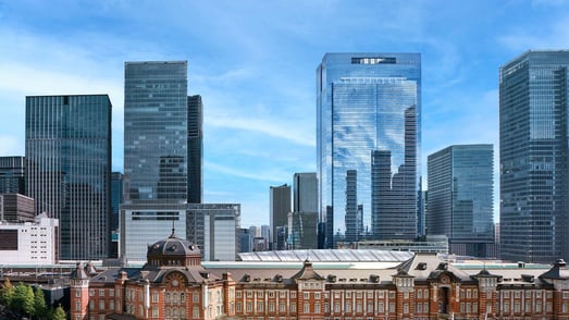 Außenfassade des Bulgari Tokyo