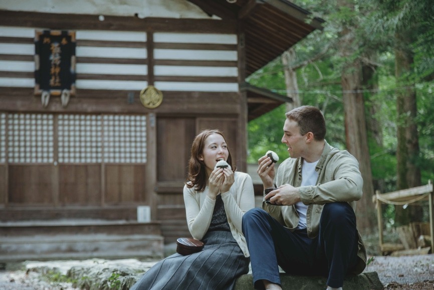 Pärchen im BYAKU Narai