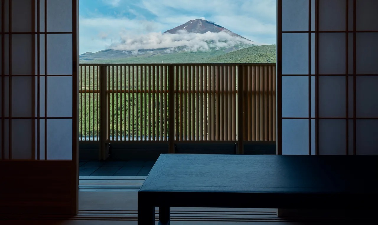 Aussicht auf den Mount Fuji