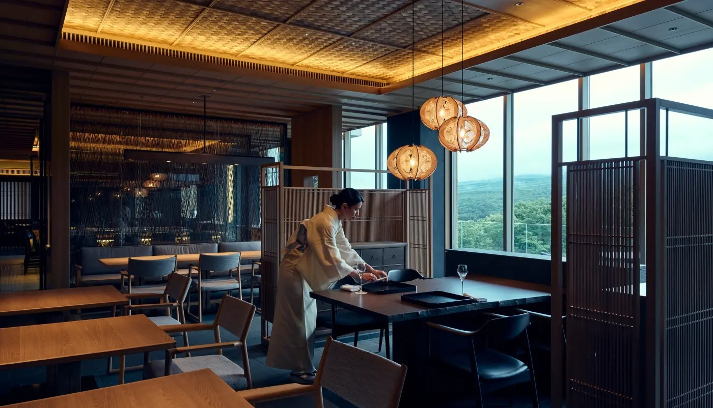 Restaurant im Gora Kadan Fuji