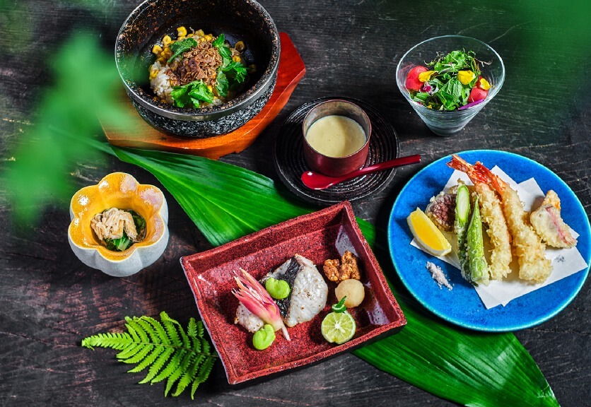 Lunch im Sowaka Kyoto