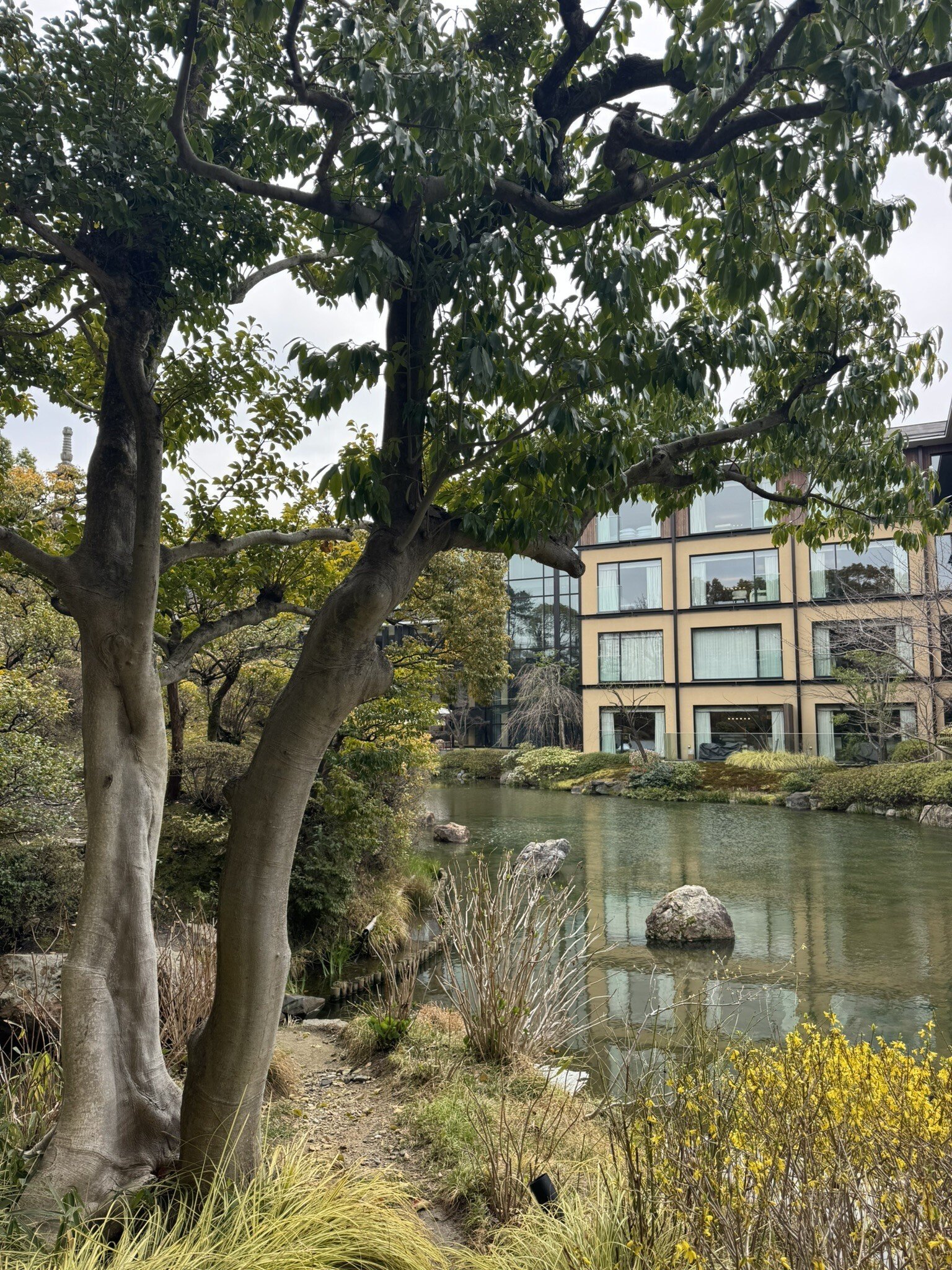 Four Seasons Kyoto Hotelgarten