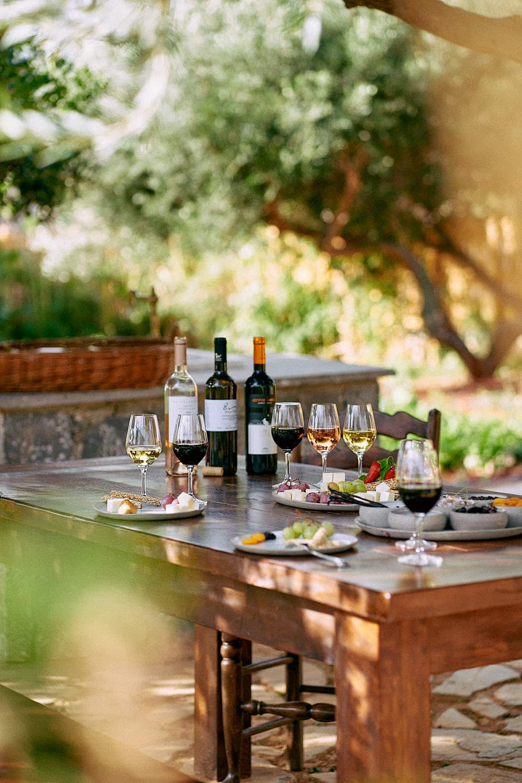 Phae Blue Palace Wein Tasting und Snacks