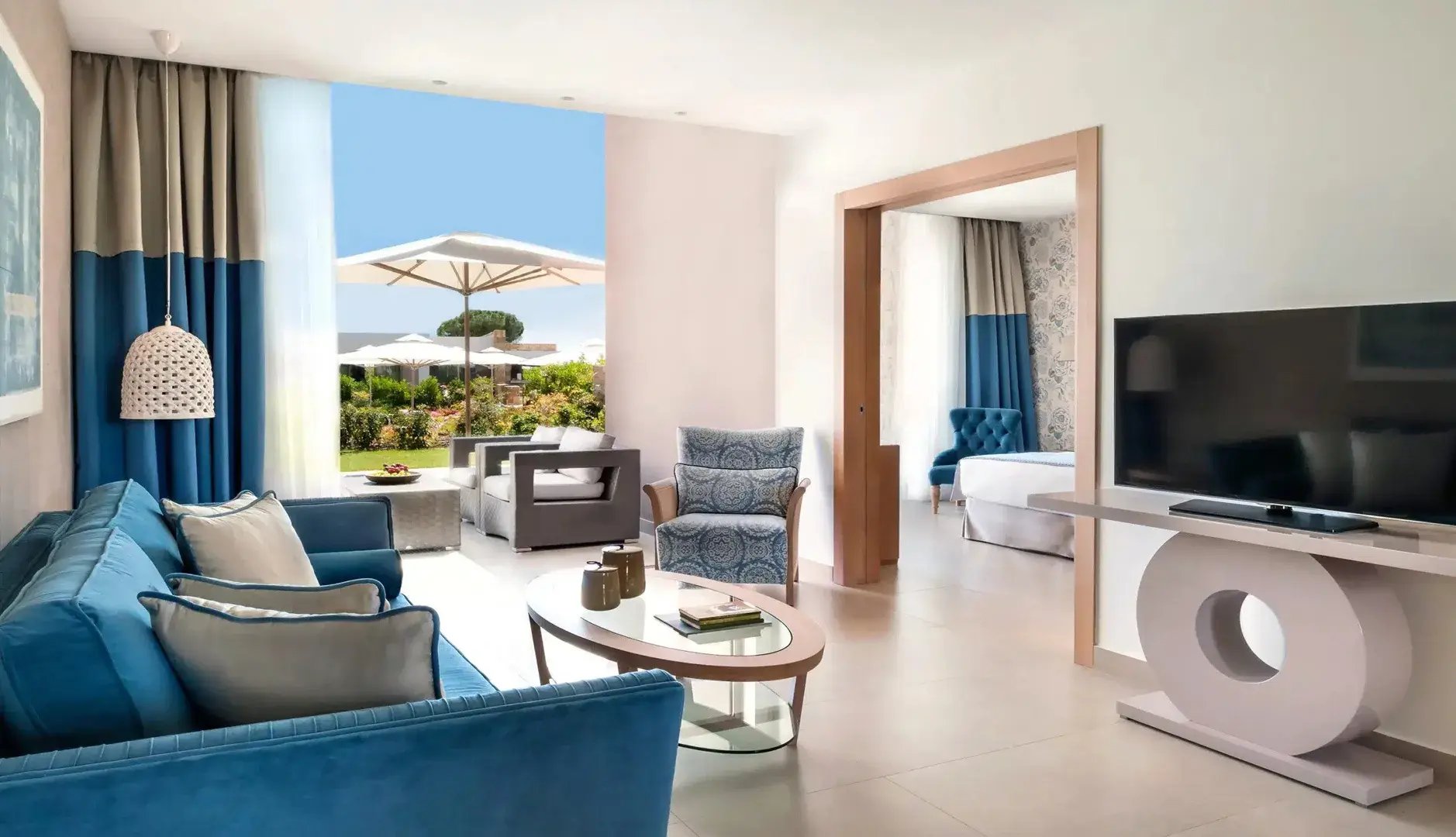 ikos olivia chalkidiki griechenland meerblick wohnbereich luxurios kinderfreundlich
