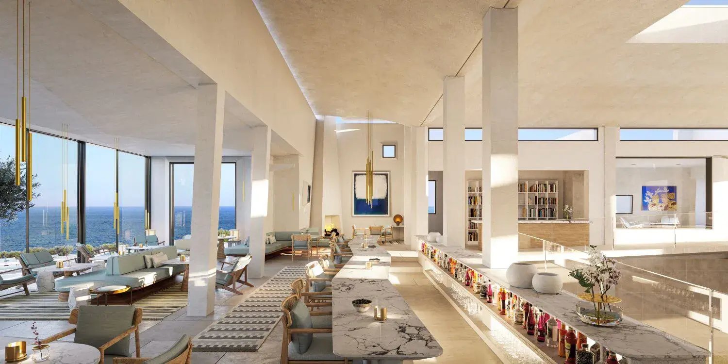 one and only kea island kea griechenland the family project luxusreise elegante lobby