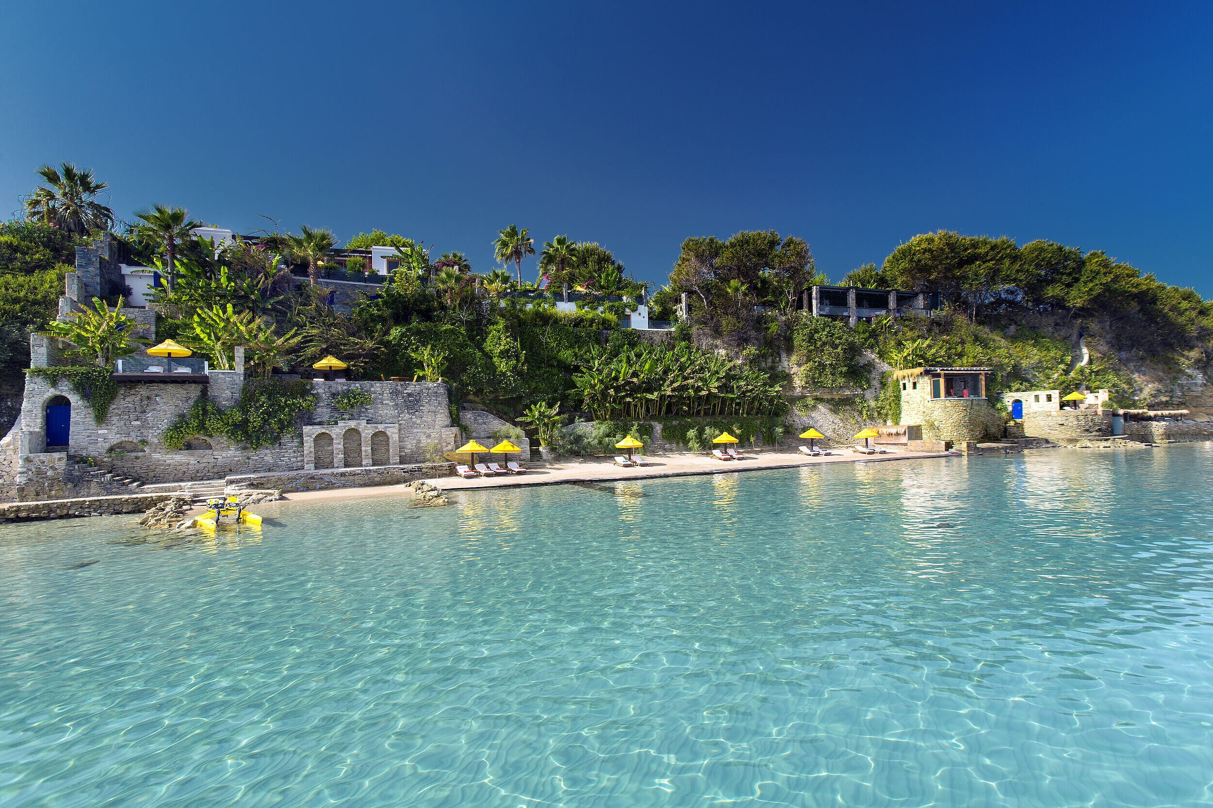 Meer vor den Villen des Porto Zante