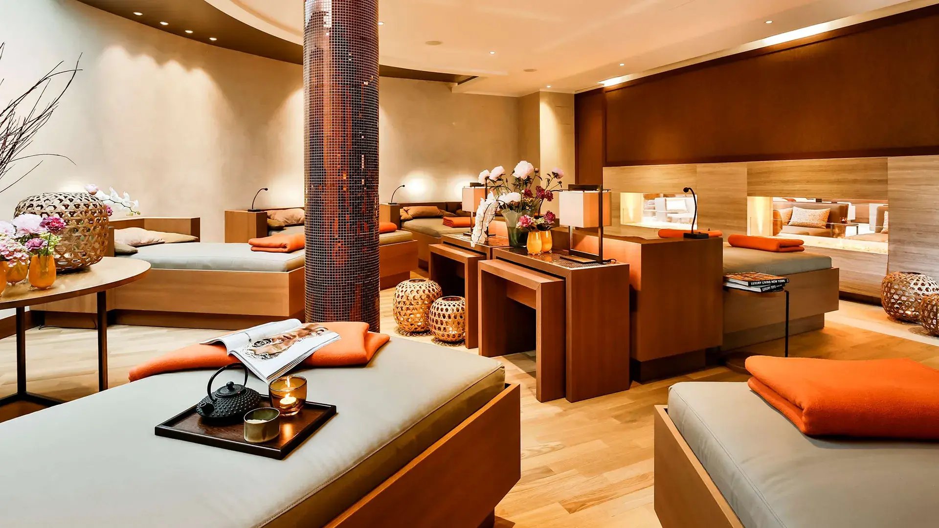 althoff-seehotel-ueberfahrt gemütlicher Spa-Raum