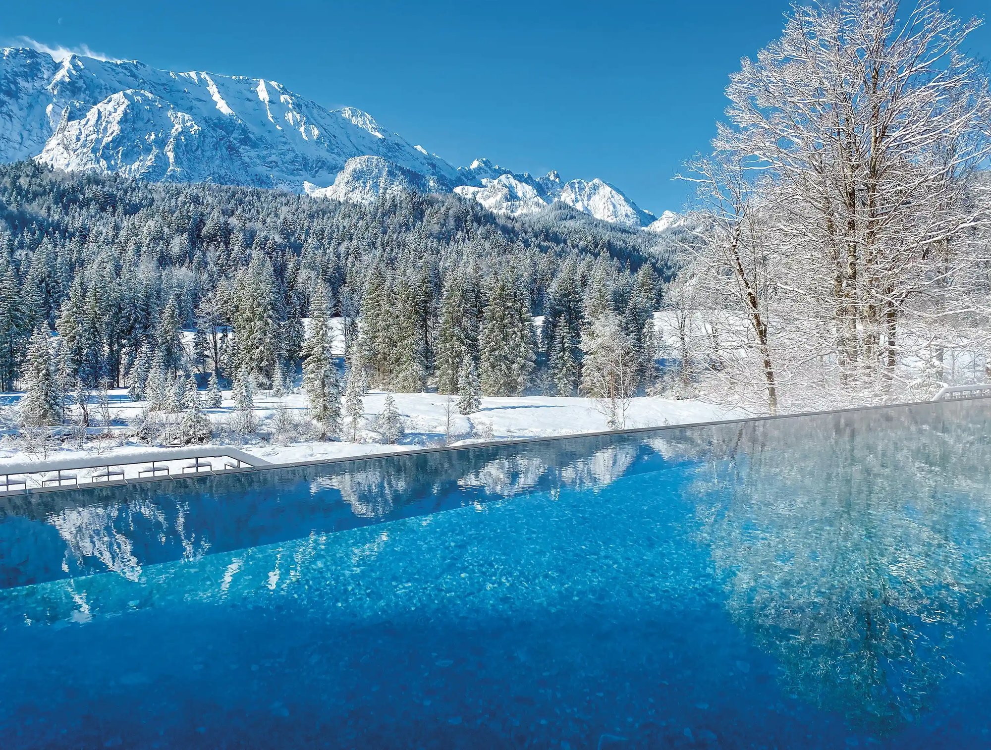 Schloss Elmau im Winter