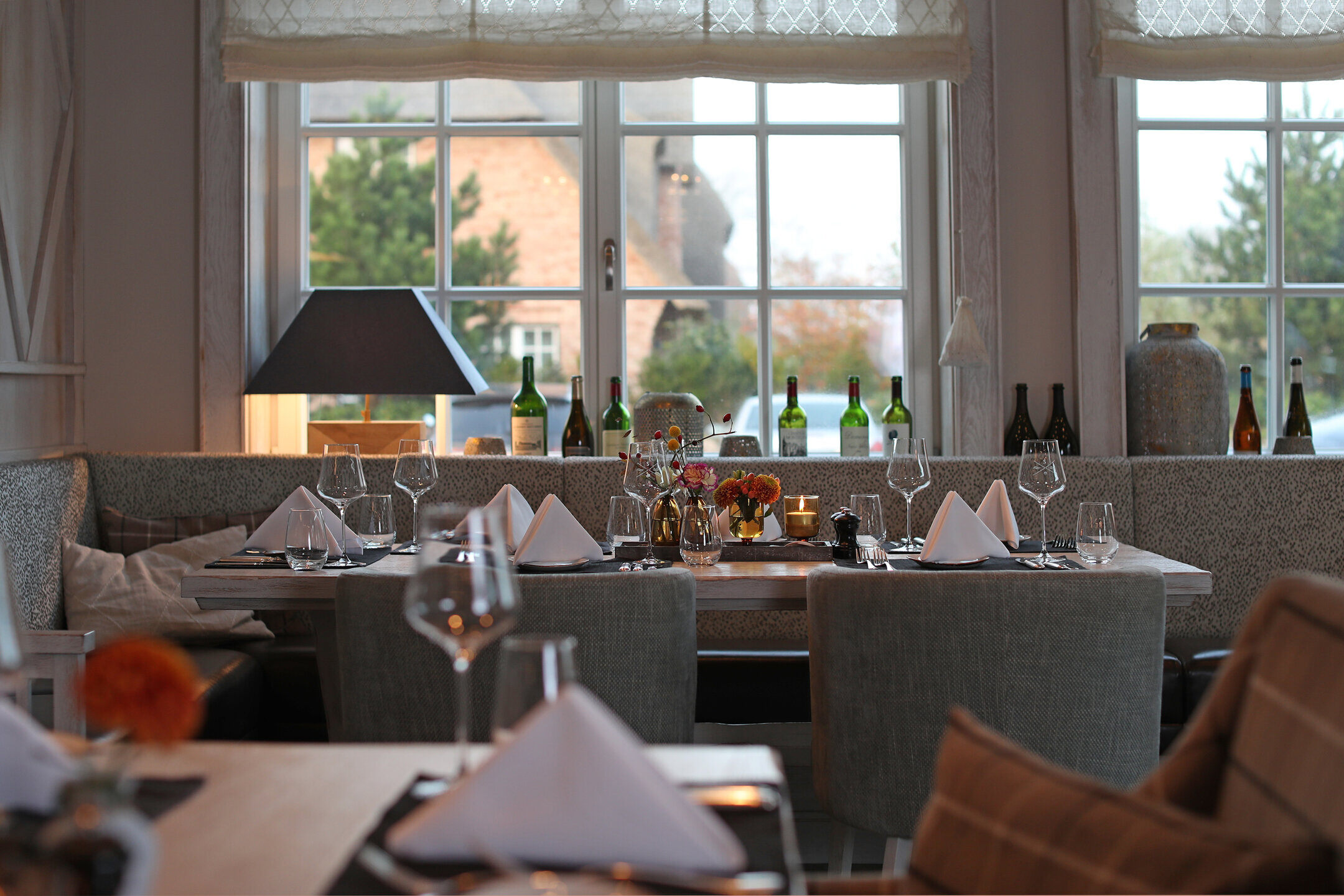 Severins Sylt DE Restaurant Ausblick