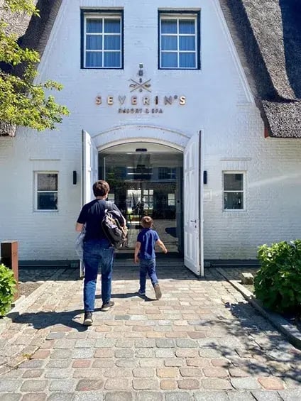 severins resort sylt deutschland privatbilder eingangsbereich