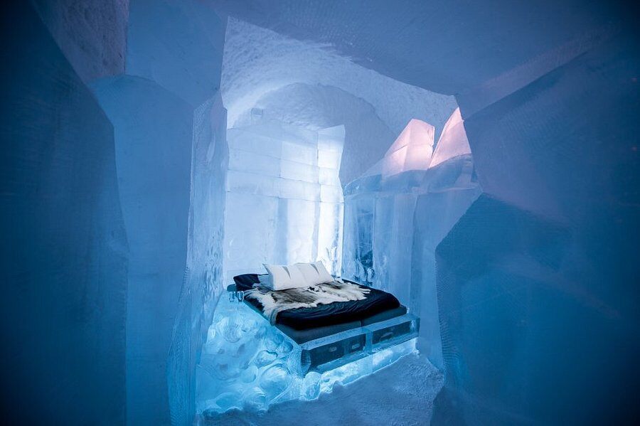 Icehotel Schweden Familienluxusreisen TheFamilyProject Deluxe Suite