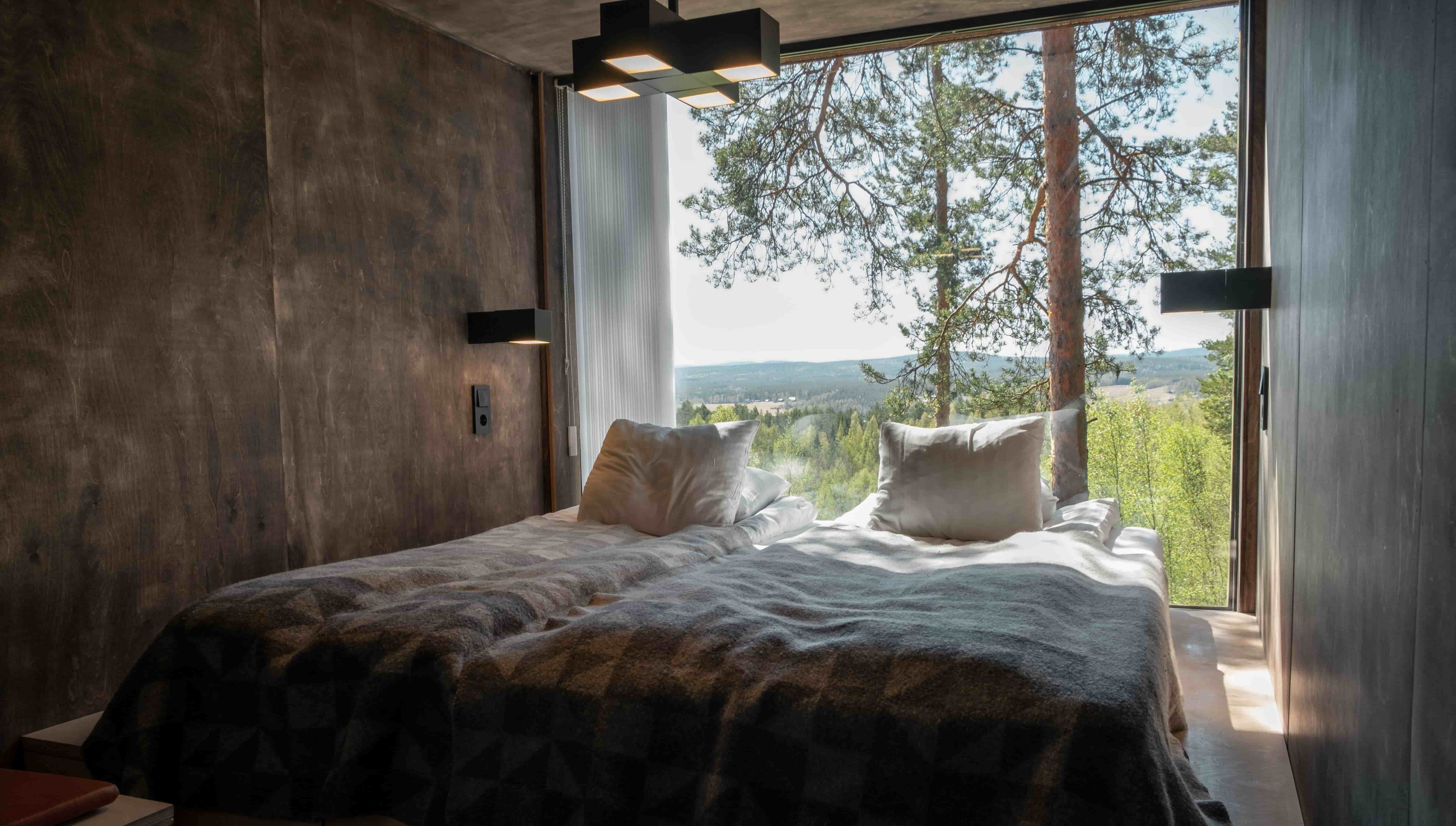 Treehotel Dragonfly Schlafzimmer