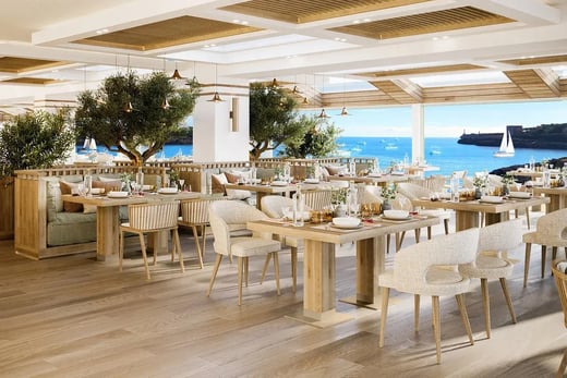 ikos porto petro mallorca spanien restaurant meerblick kinderfreundlich familienkomfort luxus urlaub kinder the family project