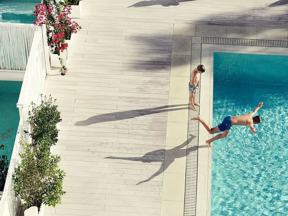 nobu hotel ibiza pool springen