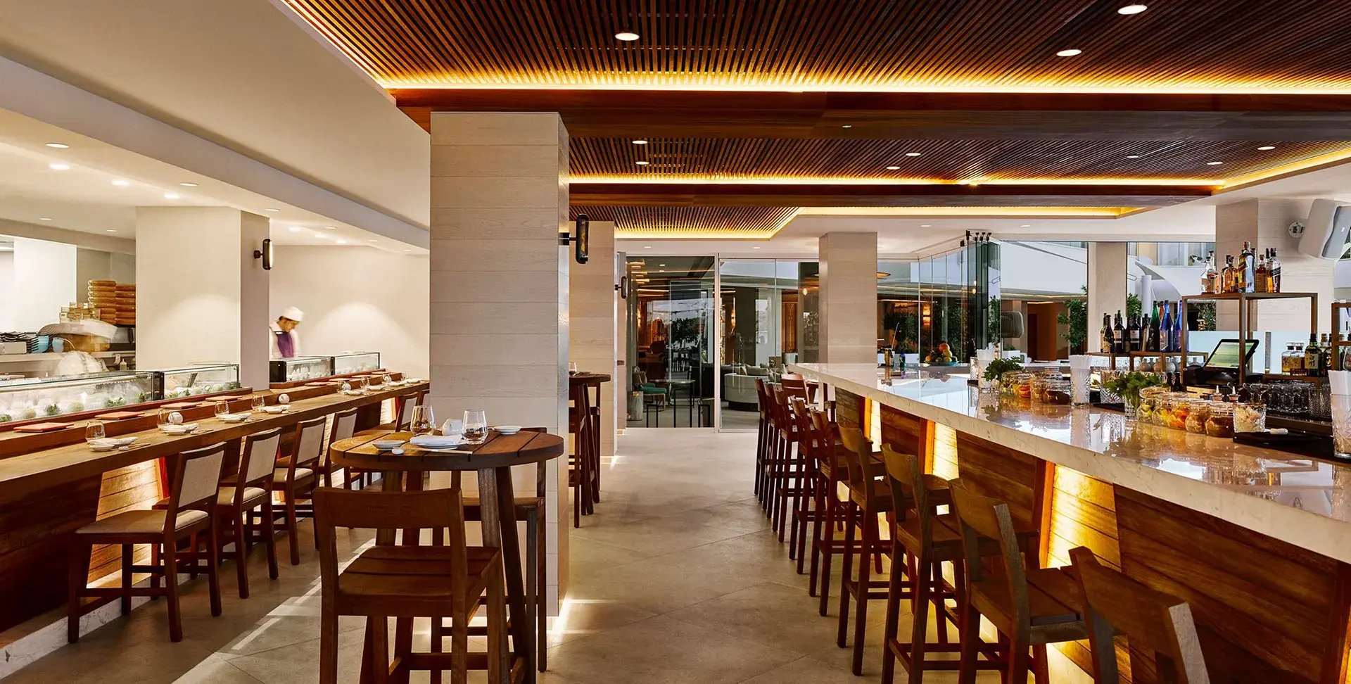 nobu hotel ibiza bay spanien restaurant hochwertig luxus urlaub kinder the family project