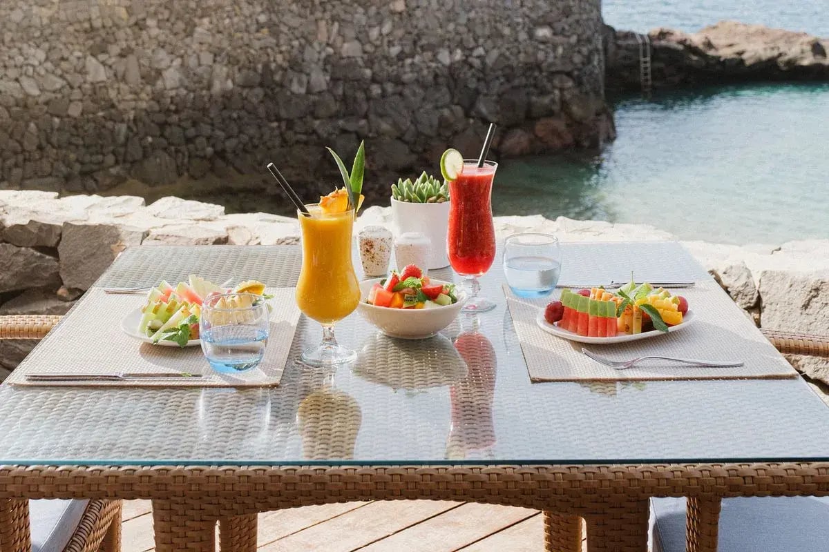 ritz carlton abama food
