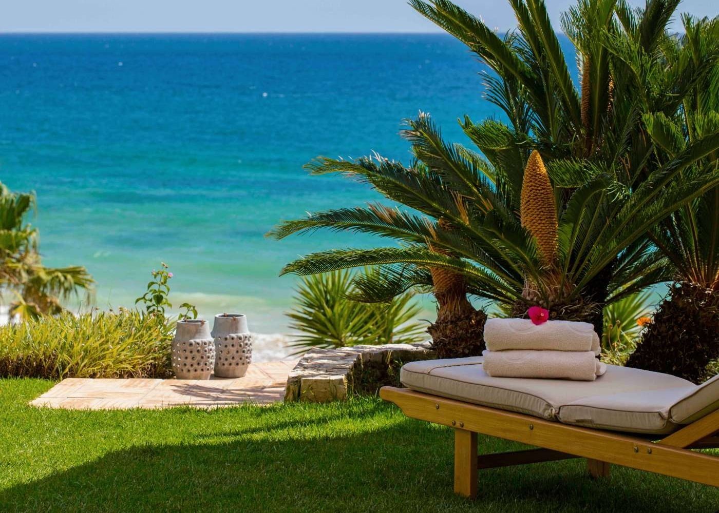 Ausblick auf das Meer im Vila Joya