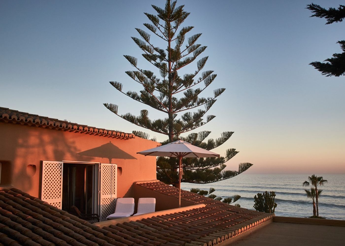 Blick auf einen Balkon im Vila Joya