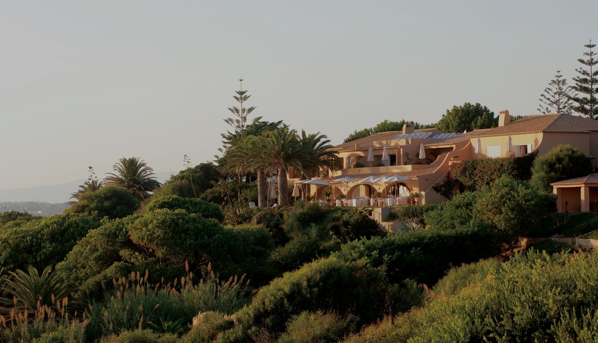 Blick auf die Vila Joya