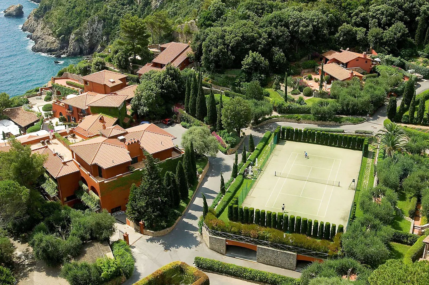 hotel il pellicano toskana italien tennis aktivitaten familienluxus exklusiv luxus reisen kinder familie the family project