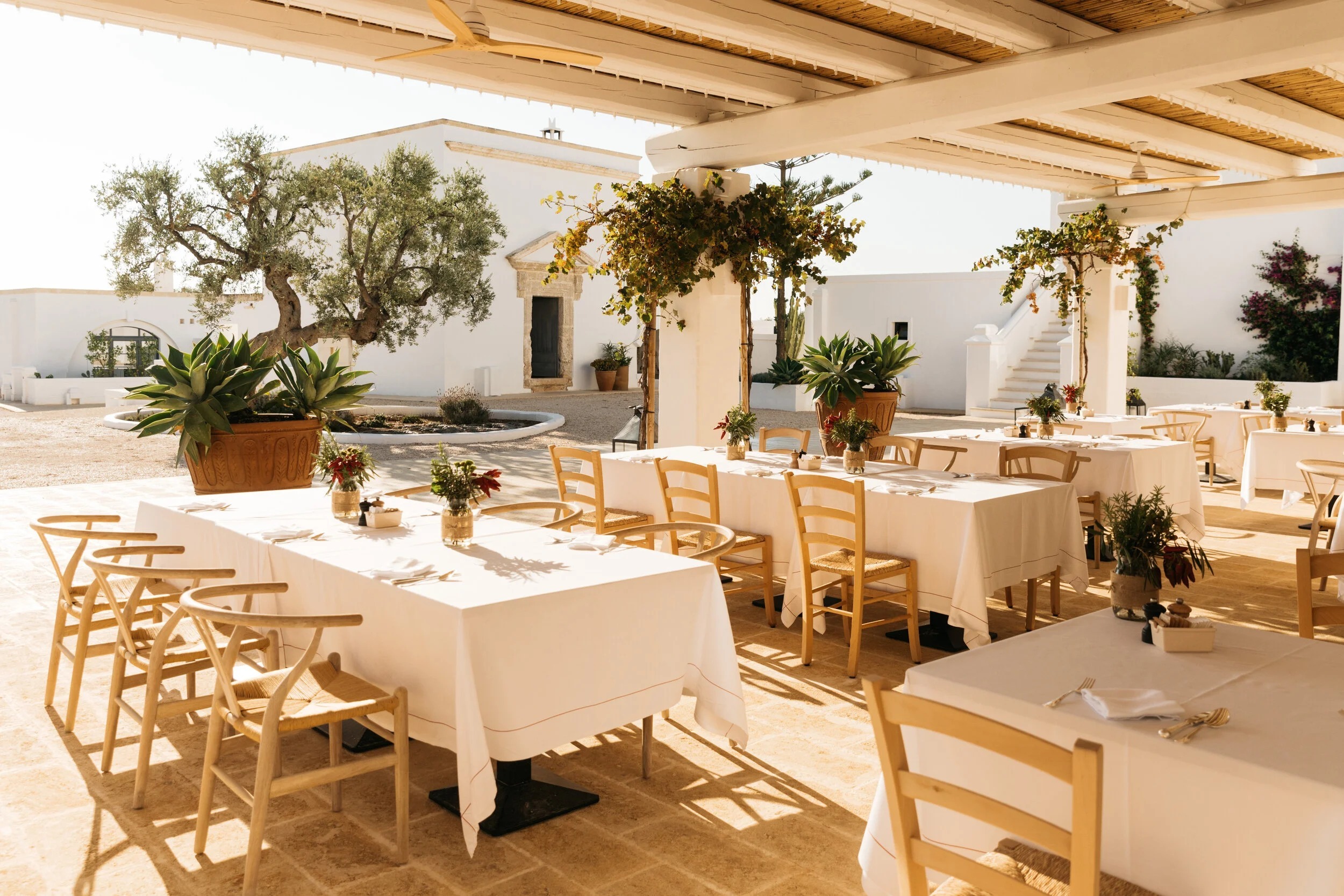 masseria-calderisi-italien-familienluxusreise-thefamilyproject-restaurant-terrasse