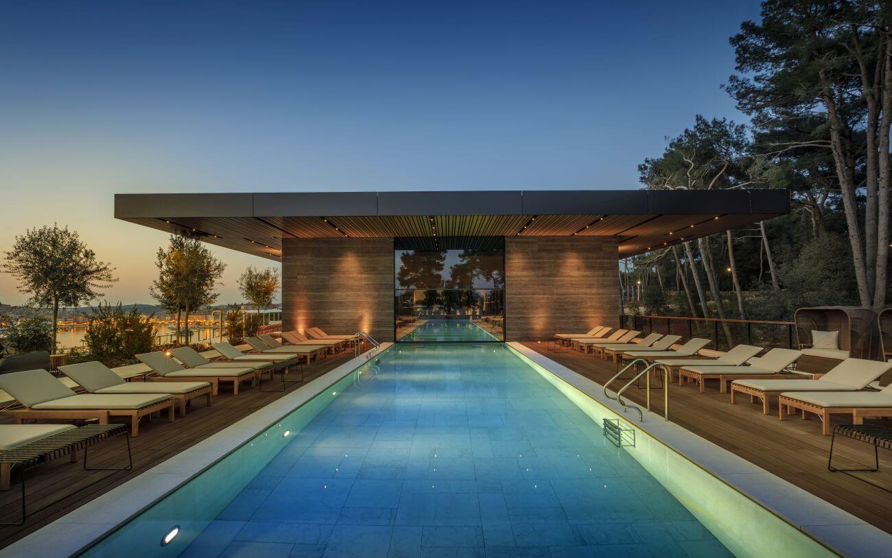 Grand Park Hotel Rovinj Familienluxusreisen TheFamilyProject Pool