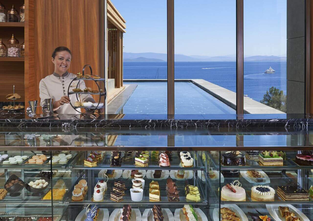 Mandarin Oriental Bodrum Familienluxusreisen TheFamilyProject Cafe