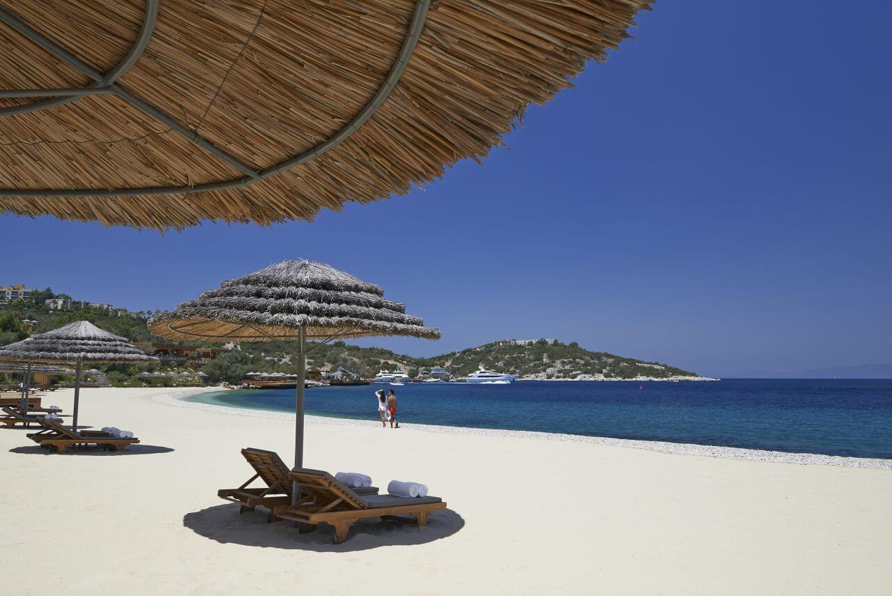 Mandarin Oriental Bodrum Familienluxusreisen TheFamilyProject Strand