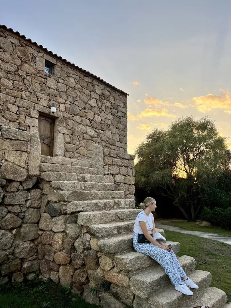 domaine de murtoli korsika sonnenuntergang