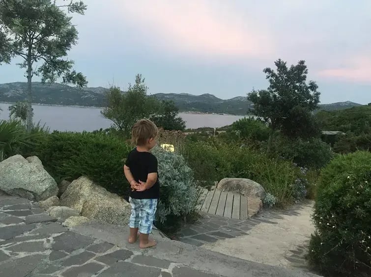 hotel u capu biancu korsika frankreich schlafzimmer privatbilder ausblick meer