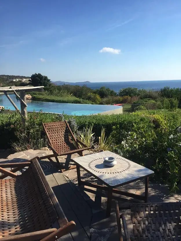 hotel u capu biancu korsika frankreich schlafzimmer privatbilder pool