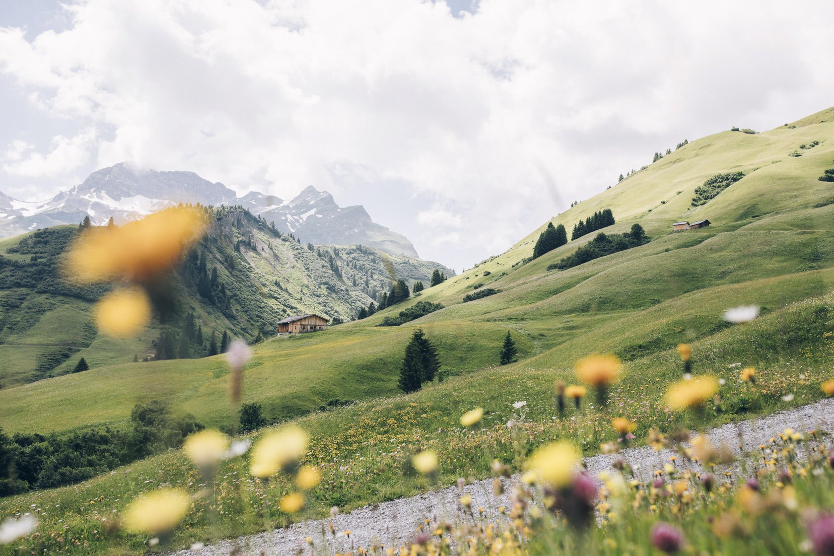 Aurelio-Lech-Familienluxusreisen-Berghütte-Frühling