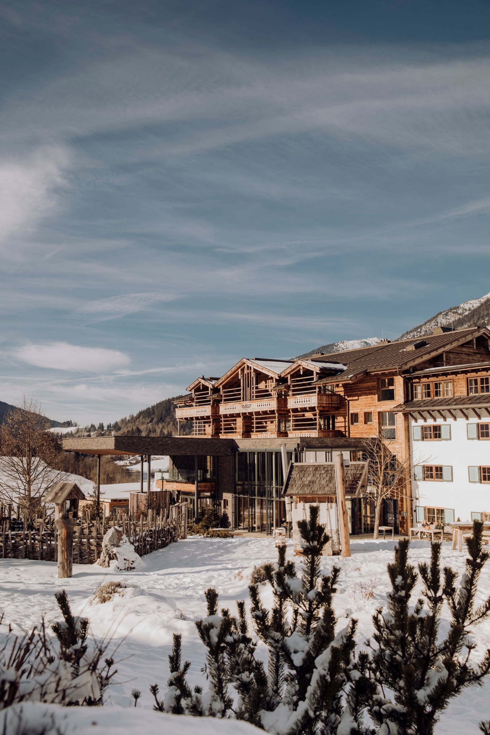 Puradis Resort im Schnee 2