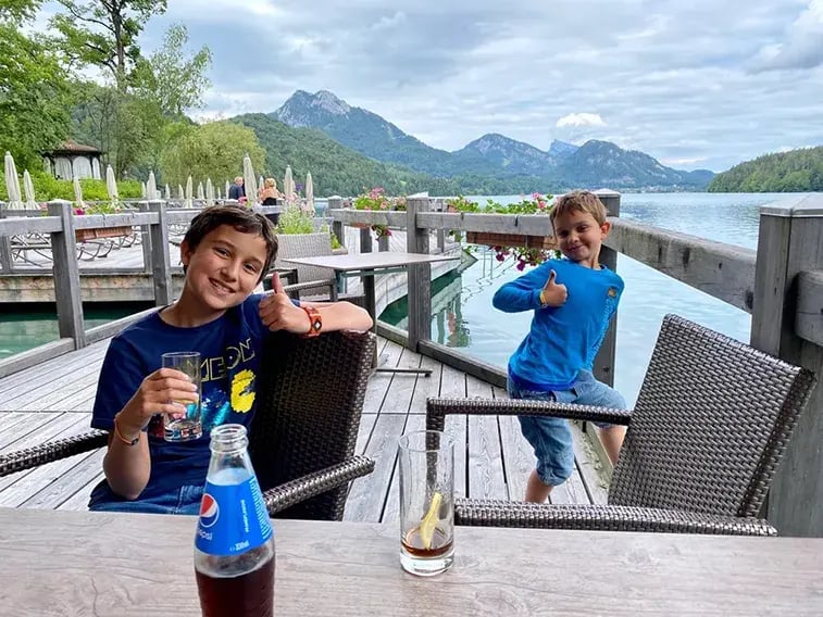 schloss fuschl resort spa salzburg osterreich privatbilder steeg wasser