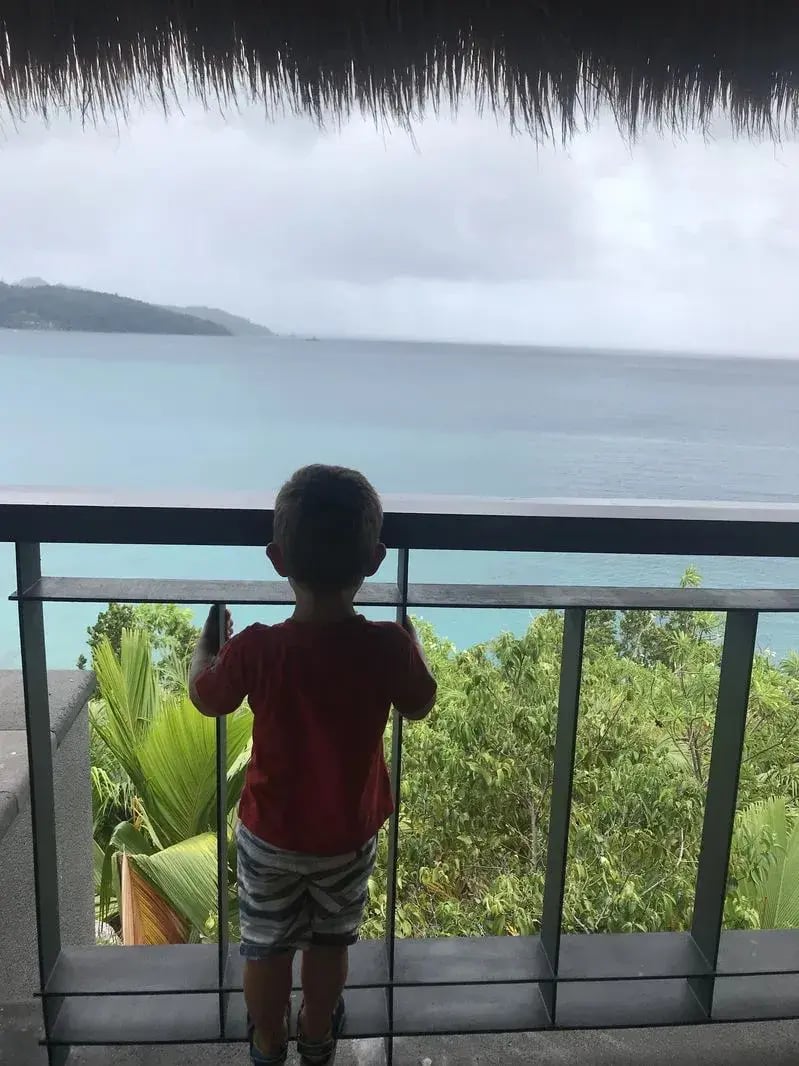 anantara maia seychelles privatbilder balkon ausblick meer
