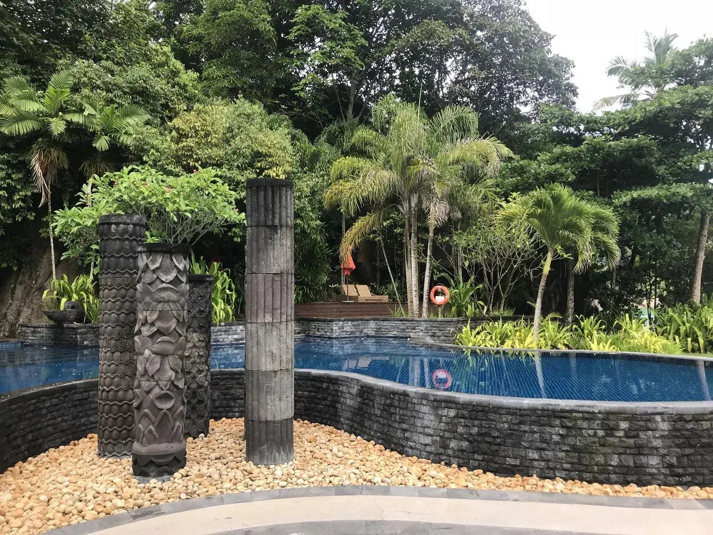 anantara maia seychelles privatbilder pool palmen