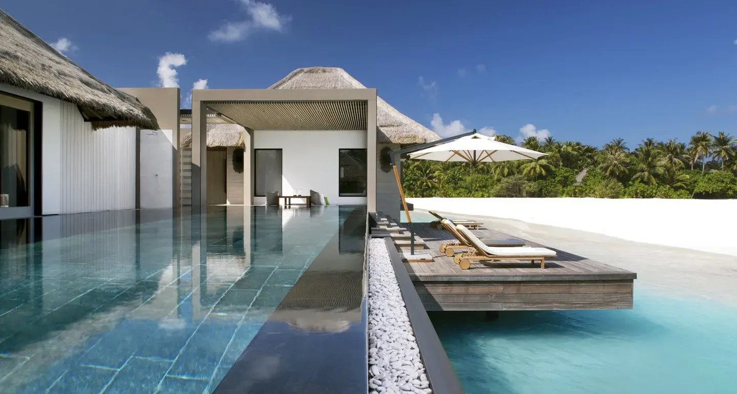 cheval blanc randheli malediven lagoon garden luxusvilla swimming pool kinderfreundlich