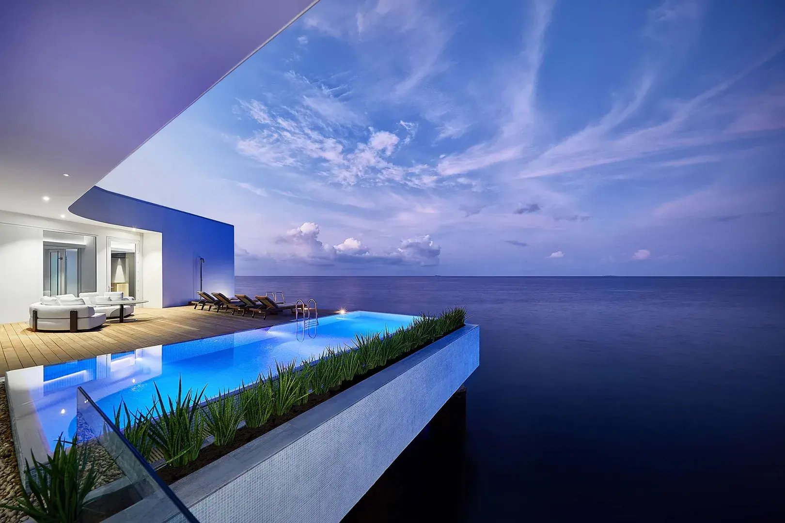 conrad maldives rangali island muraka villa exklusiv familienkomfort luxurios