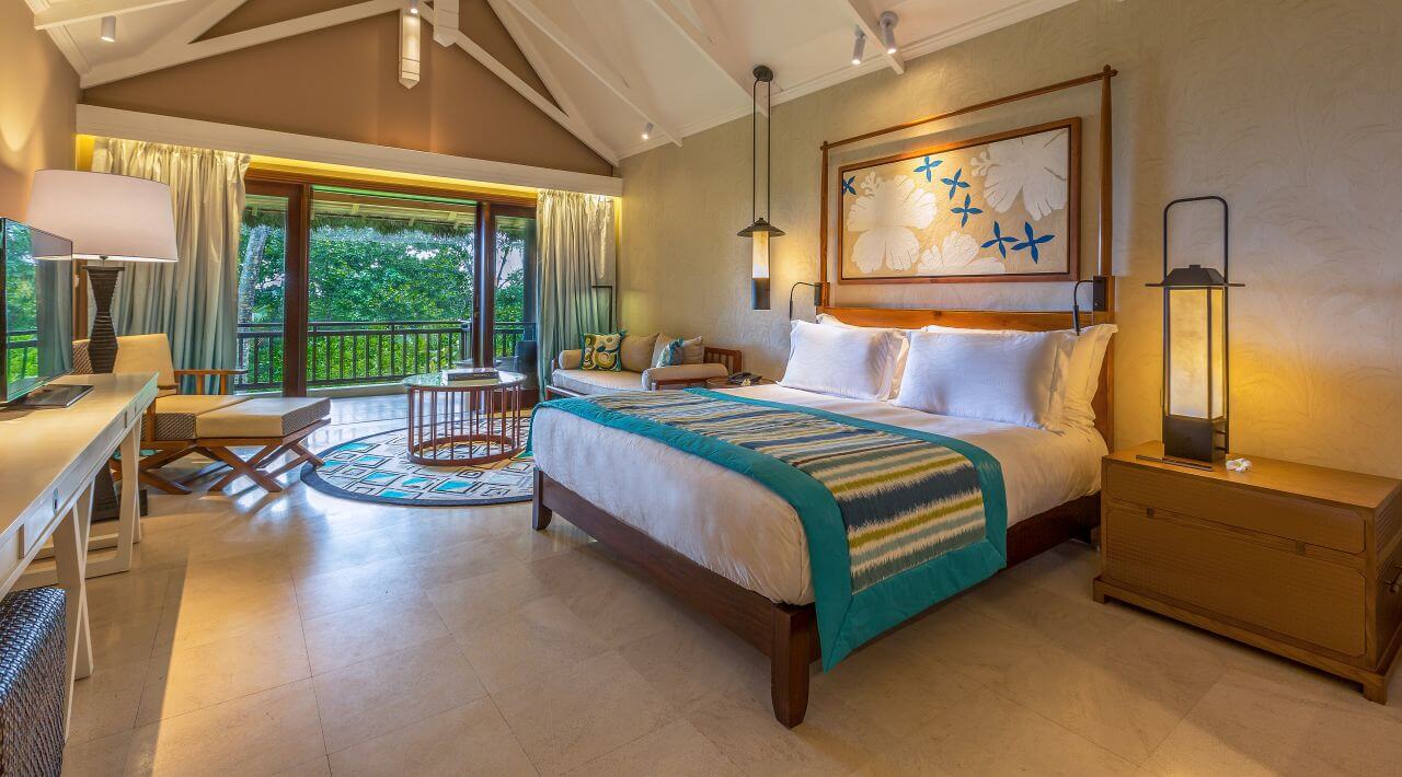 Constance Lemuria Seychelles Junior Suite with balcony
