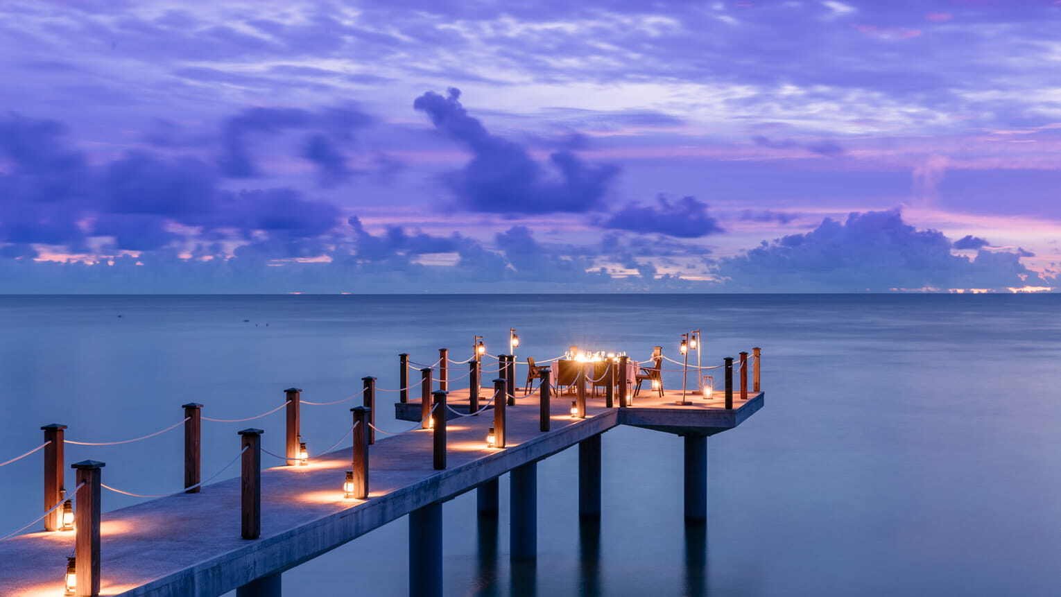 Four Seasons at Desroches Island private Dinner