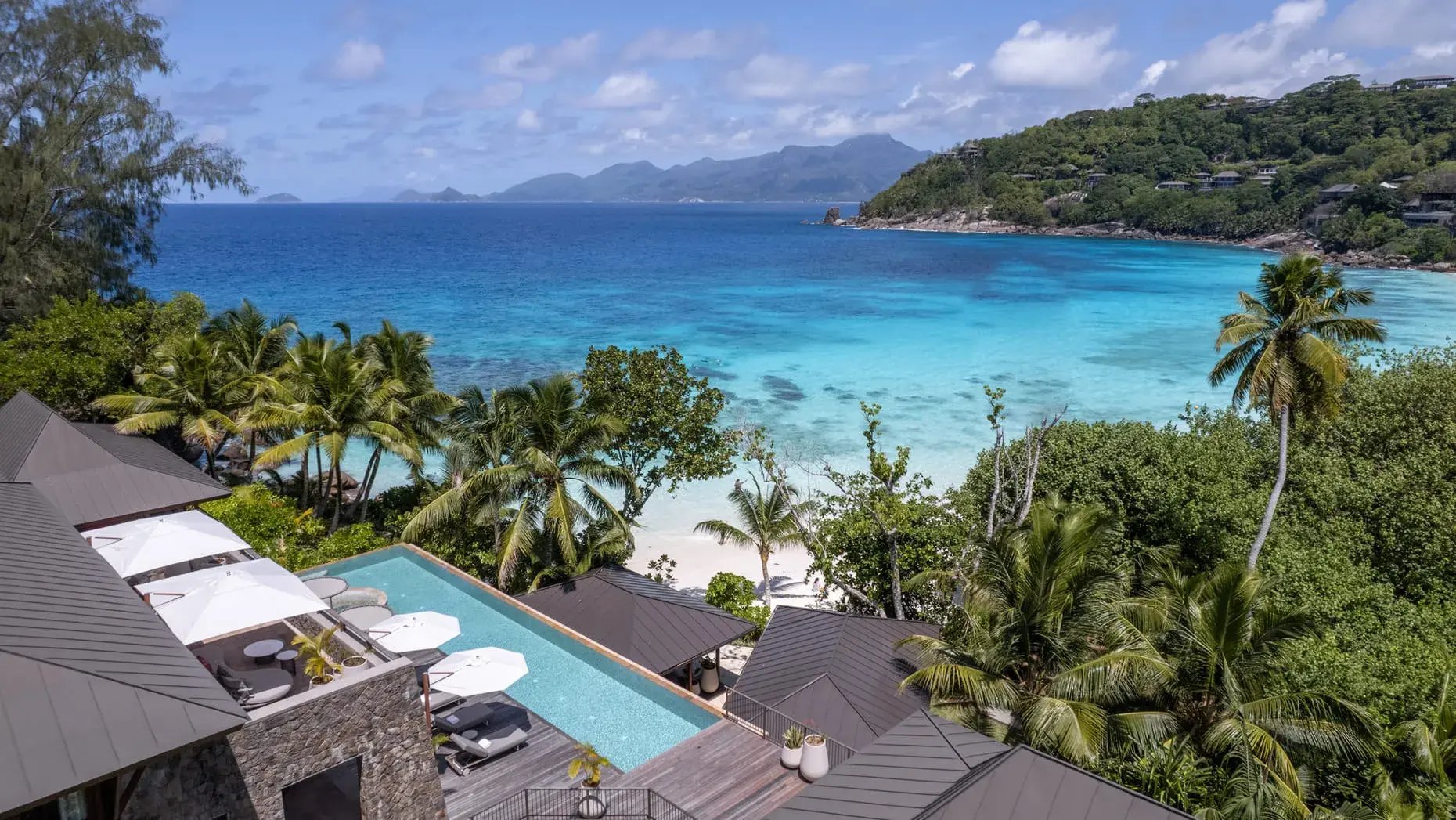 four seasons seychelles petite anse mahe villa familiengeeignet exklusiv