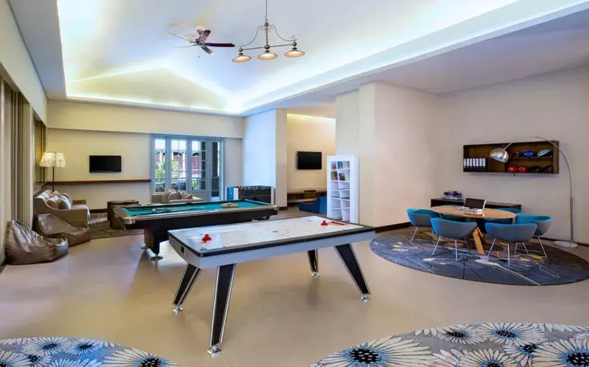 st regis mauritius games room little voyager