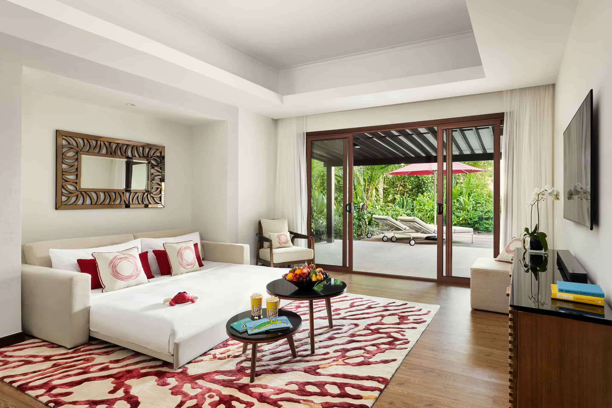 niyama-private-island-malediven-familienluxusreisen-thefamilyproject-familienvilla-schlafsofa