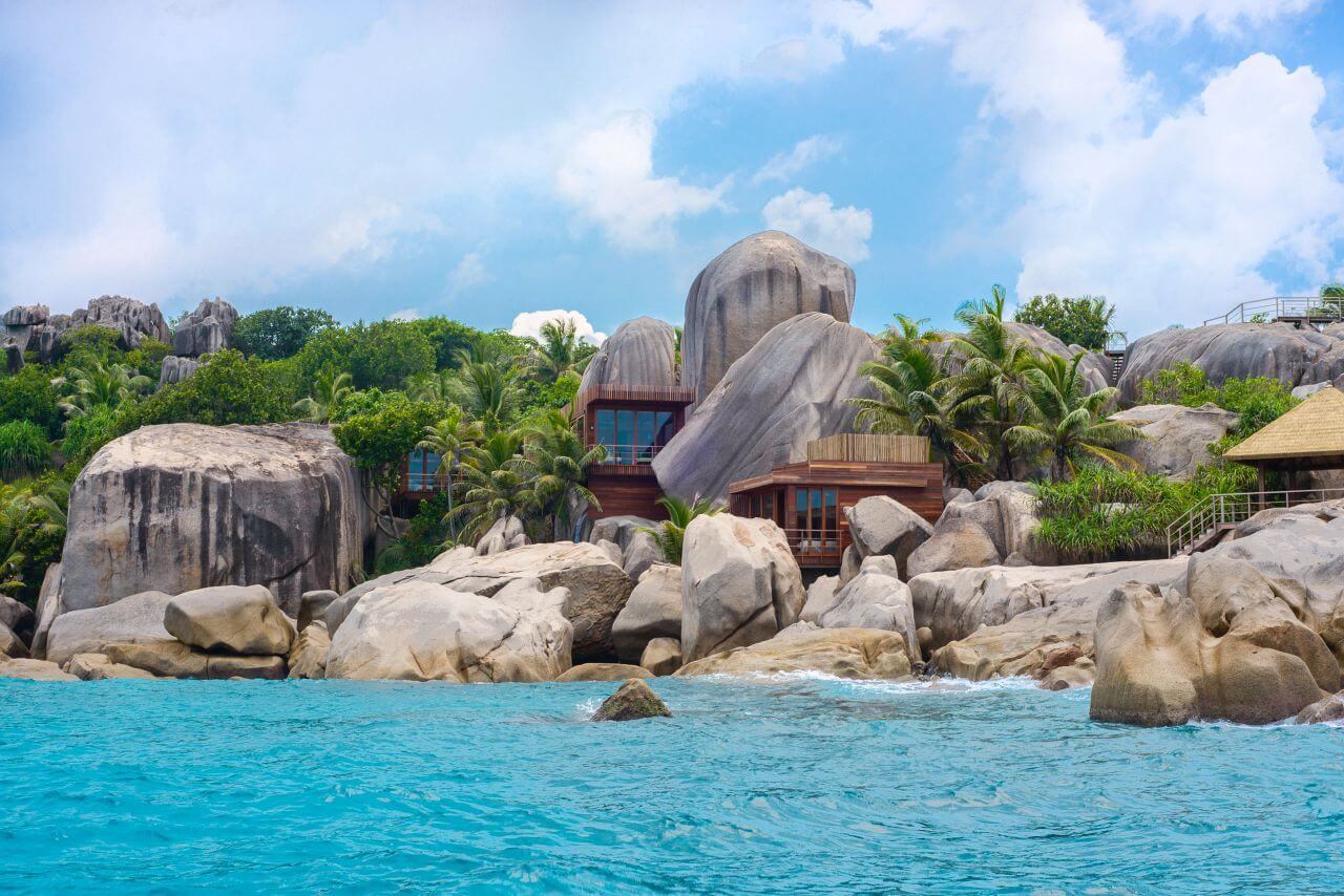 Six-Senses-Zil-Pasyon-Villa zwischen den Felsen