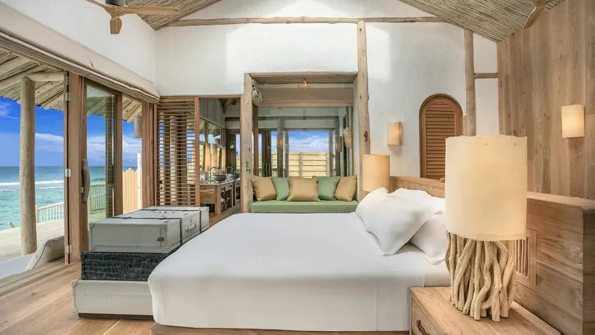 soneva fushi schlafzimmer familiengeeignet meerblick kindgerecht exklusiv erstklassig