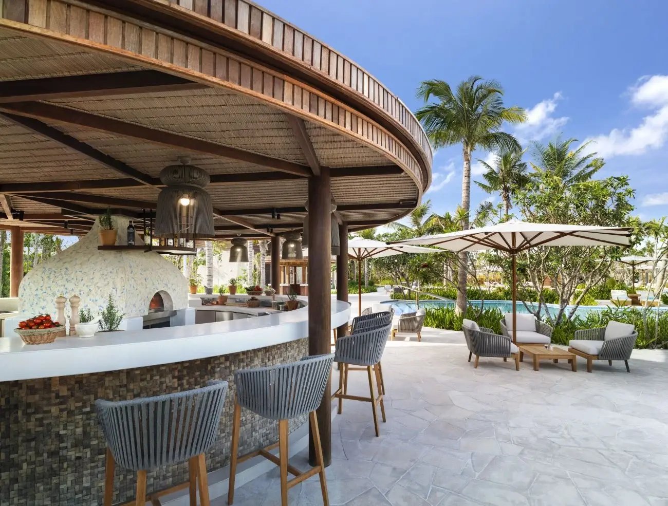 Waldorf Astoria Maldives Ithaafushi Familienluxusreisen TheFamilyProject Garten