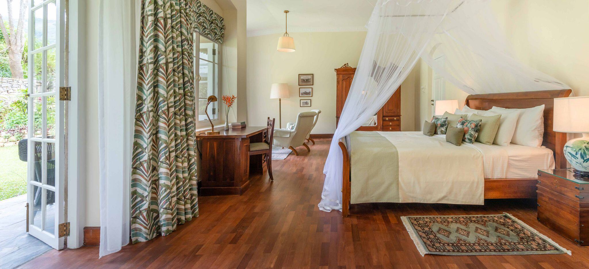 Ceylon Tea Trails bedroom Castlereagh Alston Garden Suite