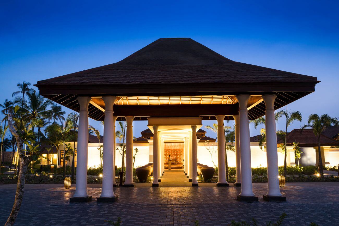 Anantara Peace Haven Tangalle Resort Eingang