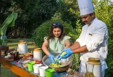 oberoi amarvilas kochen